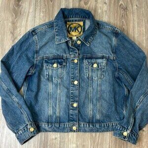 Michael Kors Blue Jean Jacket for Women